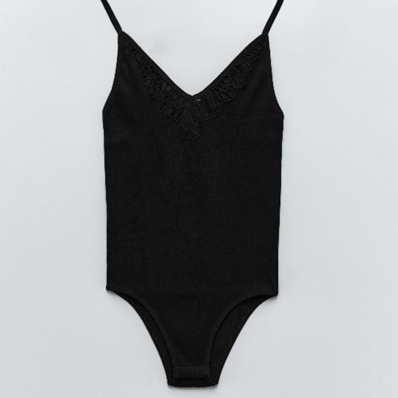 Zara seamless lace bodysuit - Picture 9 of 11